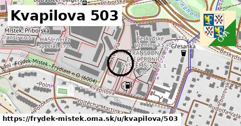 Kvapilova 503, Frýdek-Místek