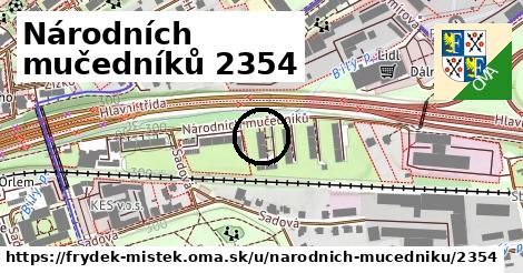 Národních mučedníků 2354, Frýdek-Místek