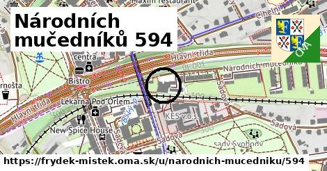 Národních mučedníků 594, Frýdek-Místek