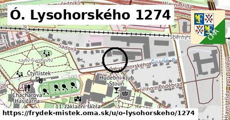 Ó. Lysohorského 1274, Frýdek-Místek