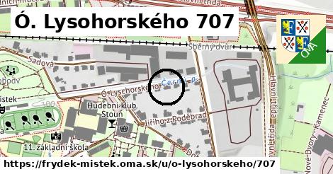 Ó. Lysohorského 707, Frýdek-Místek