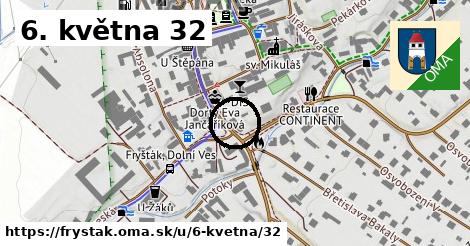 6. května 32, Fryšták