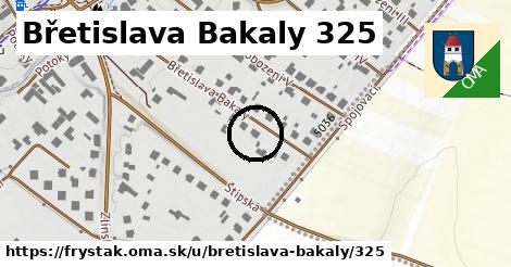 Břetislava Bakaly 325, Fryšták