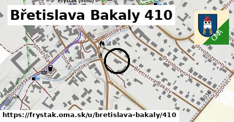 Břetislava Bakaly 410, Fryšták