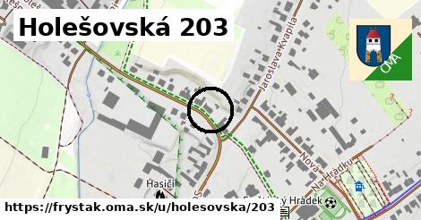 Holešovská 203, Fryšták