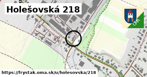 Holešovská 218, Fryšták