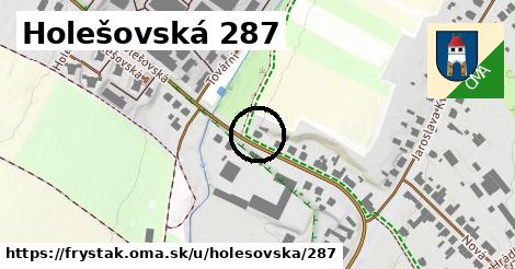 Holešovská 287, Fryšták