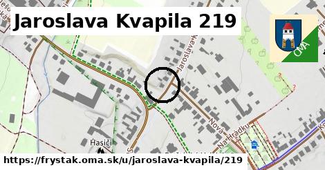 Jaroslava Kvapila 219, Fryšták