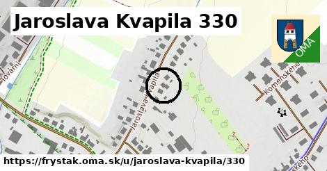 Jaroslava Kvapila 330, Fryšták