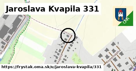 Jaroslava Kvapila 331, Fryšták