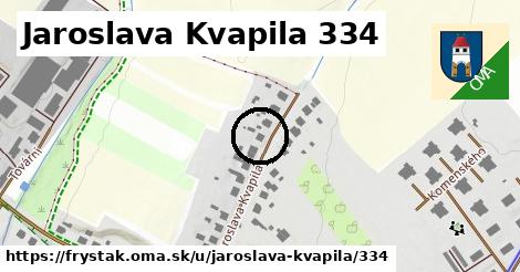 Jaroslava Kvapila 334, Fryšták