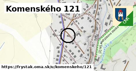 Komenského 121, Fryšták