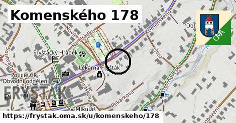 Komenského 178, Fryšták