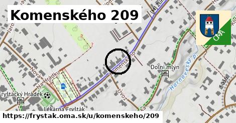 Komenského 209, Fryšták