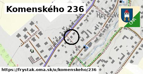 Komenského 236, Fryšták