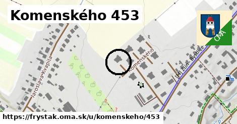 Komenského 453, Fryšták