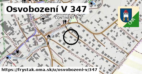 Osvobození V 347, Fryšták