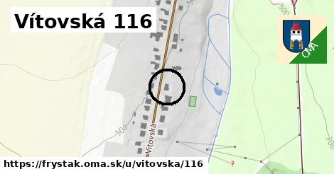 Vítovská 116, Fryšták