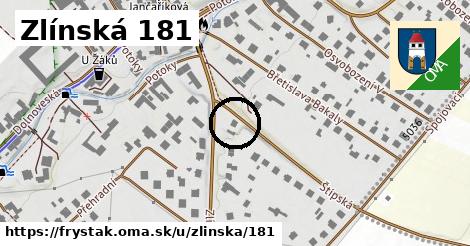 Zlínská 181, Fryšták