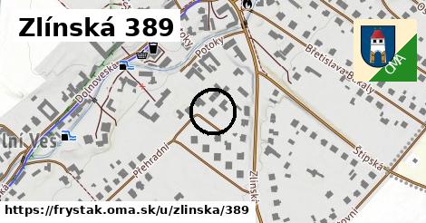 Zlínská 389, Fryšták