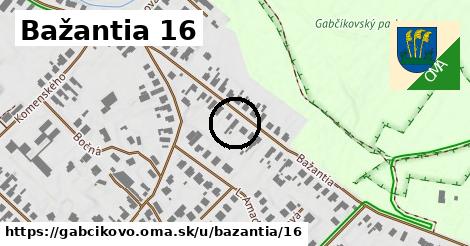 Bažantia 16, Gabčíkovo