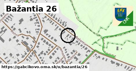 Bažantia 26, Gabčíkovo