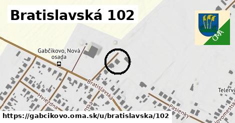 Bratislavská 102, Gabčíkovo