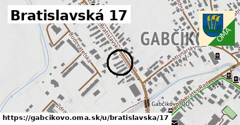 Bratislavská 17, Gabčíkovo