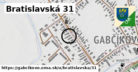 Bratislavská 31, Gabčíkovo