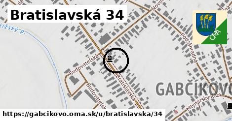 Bratislavská 34, Gabčíkovo