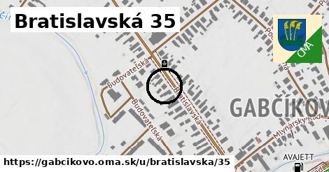 Bratislavská 35, Gabčíkovo