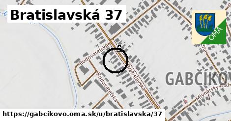 Bratislavská 37, Gabčíkovo