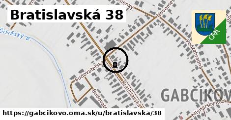 Bratislavská 38, Gabčíkovo