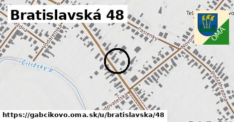 Bratislavská 48, Gabčíkovo
