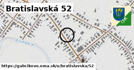 Bratislavská 52, Gabčíkovo