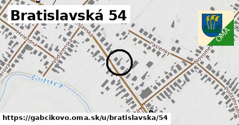 Bratislavská 54, Gabčíkovo