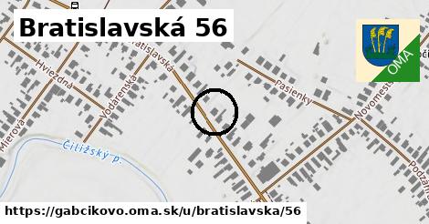 Bratislavská 56, Gabčíkovo