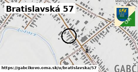 Bratislavská 57, Gabčíkovo