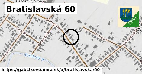 Bratislavská 60, Gabčíkovo