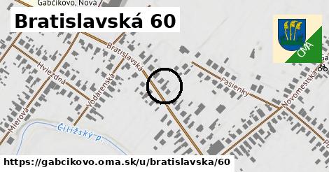 Bratislavská 60, Gabčíkovo