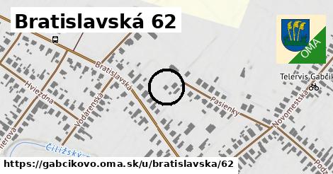 Bratislavská 62, Gabčíkovo