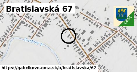 Bratislavská 67, Gabčíkovo