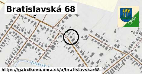 Bratislavská 68, Gabčíkovo