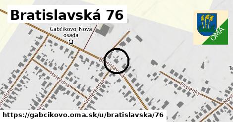 Bratislavská 76, Gabčíkovo