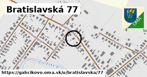 Bratislavská 77, Gabčíkovo