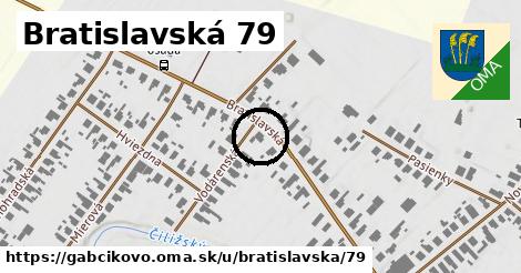 Bratislavská 79, Gabčíkovo