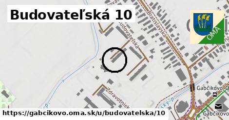 Budovateľská 10, Gabčíkovo