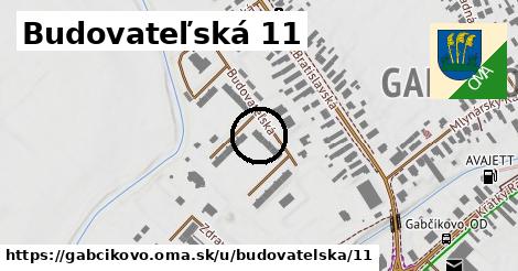 Budovateľská 11, Gabčíkovo