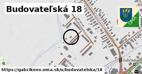 Budovateľská 18, Gabčíkovo