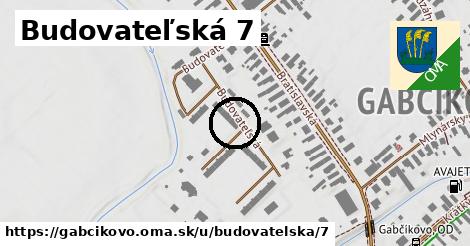 Budovateľská 7, Gabčíkovo